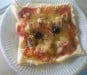 Snack de la ravine blanche - Une pizza au champignon sarcive poulet epaule lardon