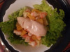 L'auto resto - Salade de crevettes aux agrumes