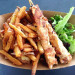 La Camionnette - Brochettes et frites