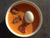 Le Break - Velouté à la courge, œuf mollet et chips de betterave...