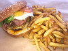 Le Paradis Gourmand - Un burger, frites
