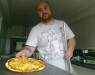 Louisy Pizza - Le chef et son pizza