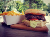 Truck de Barj' - un burger frite