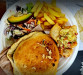 Une Parenthèse - Une assiette burger