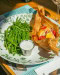La Pataterie - pavé de saumon frais et légumes grillés