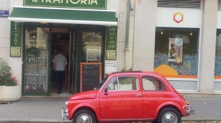 La Trattoria - La façade du restaurant