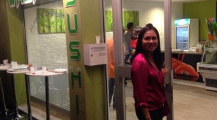 Wasabi Sushi - La façade du restaurant