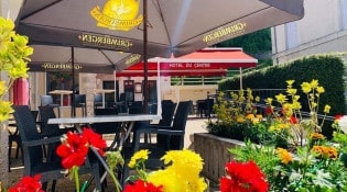 Hôtel du Centre - la terrasse