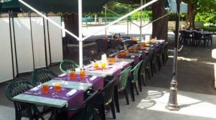 Auberge de Thil - La terrasse