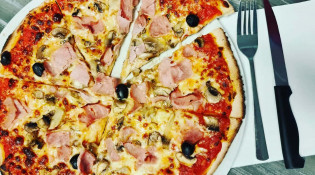 Le Trock café - Une pizza