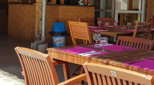 Le Restaurant du Camping - Autre vue de la terrasse