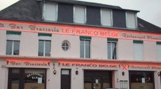 Le Franco Belge - La façade du restaurant