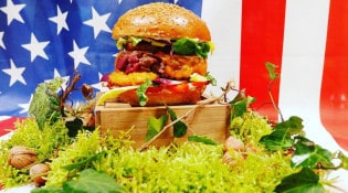 Le Golden Pub - Un burger