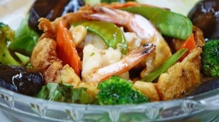 Soleil de Chine - Un plat