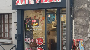 Art et Pizza - La facade