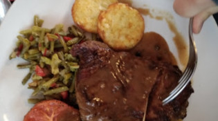 Le Paon - Un plat