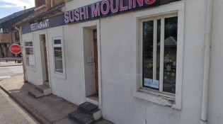 Sushi Moulins - La façade