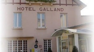 Hôtel Restaurant Galland - La façade 