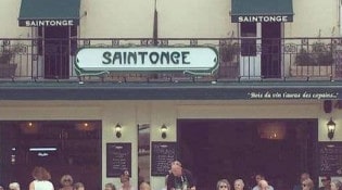 Saintonge - La façade du restaurant