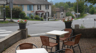 Auberge les Campanules - La terrasse