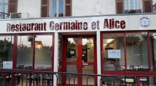 Restaurant Germaine et Alice - La facade