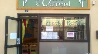 Snack Loasis Gourmand - La façade du restaurant