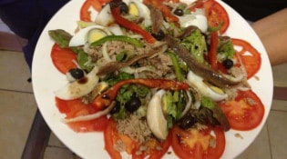 Snack du lac - Une salade
