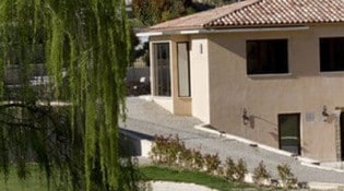 Domaine des Sources - La façade du restaurant