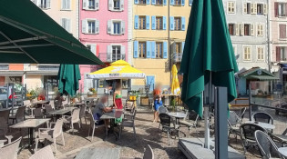 Au soleil - La terrasse
