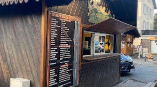 Chalet pizza - La façade