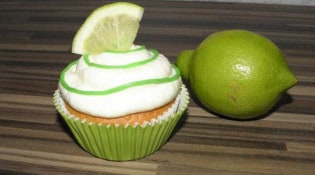 Lola gourmandise - Un cupcake au citron vert