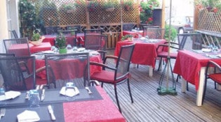 Restaurant le pasturier - La terrasse