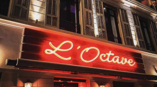 L’Octave - La façade du restaurant