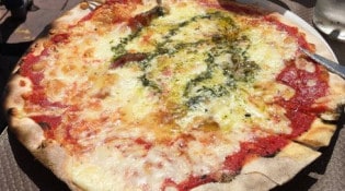La Civette du Cours - Une pizza