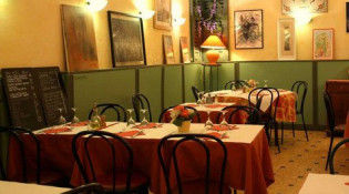 La table alziari - La salle de restauration 