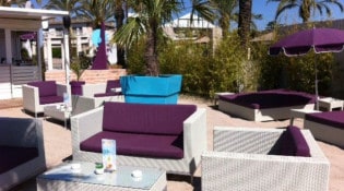 So Beach - L'autre partie de la terrasse