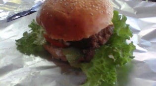 Chez Laure - Un burger