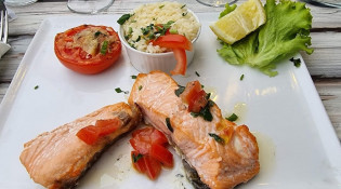 Rosy Beach - Un plat