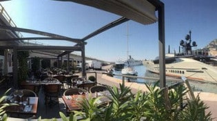 La Cambuse Port de Cap d'ail - La terrasse