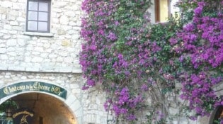 la Chèvre d'Or - la façade