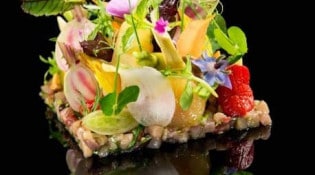 la Chèvre d'Or - un plat
