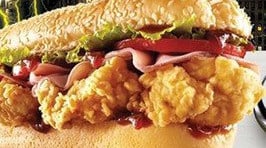 Chicken City - Un sandwich