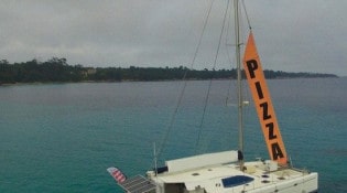 La voile gourmande - Une autre vue de la pizzéria