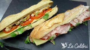 Le Colibri - Des sandwiches 