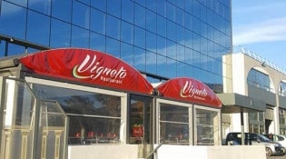 Vigneto - La façade du restaurant