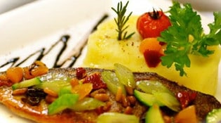 Le Vieux Moulin - Un plat
