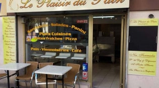 Le Plaisir du Pain - La façade du restaurant