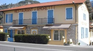 Restaurant Amoretti - La façade du restaurant 