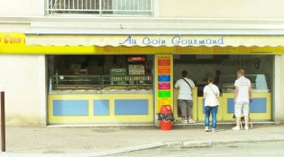 Au Coin Gourmand - La façade du restaurant