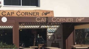 Cap Corner Coffee - la façade